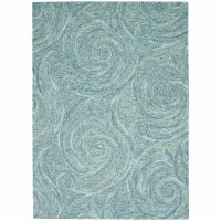 5' x 7' Blue Wave Serenity Rug