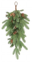 25" Faux Mix Pine Cone Drop