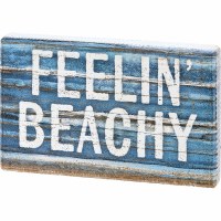 5" x 8" "Feelin' Beachy" Plaque