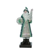 15" Polyresin Coastal Santa Statue