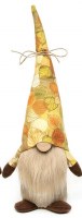15" Yellow Leaf Hat Fall & Thanksgiving Gnome