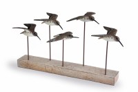 24" Sandpipers in Flight Statue