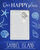 4" x 6" Sanibel Island Our Happy Place Picture Frame