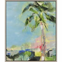 50" x 42" Good Morning Beautiful Canvas in a Silver Frame