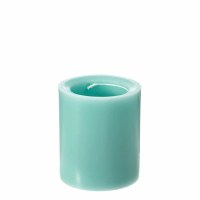 3" x 3" Sea Glass Spiral Pillar Candle