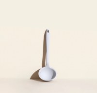 9" White Ultimate Ladle