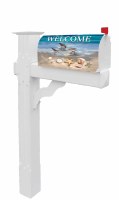 Three Sandpipers Mailbox Cover