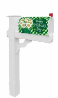 St. Patrick's Day Daisy Mailbox Cover