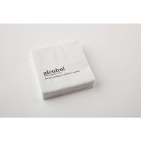 Alcohol Beverage Napkin