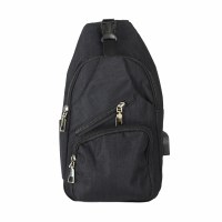 14" Black Anti-Theft Large Day Pack