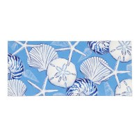 10" x 22" Sea Shell Sassafras Doormat Insert