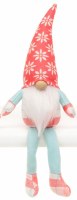 12" Coral Big Flower Hat Gnome