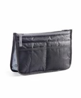 11" Black Purse Organizer