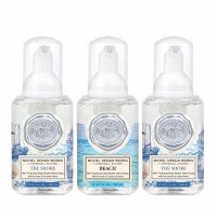 Set of Three 4.7 Oz The Shore and Beach Fragrance Foaming Hand Soaps