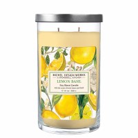 19 Oz Lemon Basil Fragrance Jar Candle