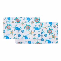 14" x 72" Caraway Coral Table Runner