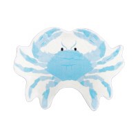 22" x 30" Blue Crab Shaped Floor Mat