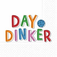 Day Dinker Pickleball Beverage Napkin