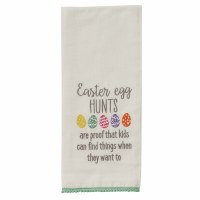 28" x 18" Easter Egg Hunts Kitchen Towel