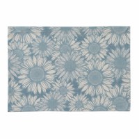 13" x 19" Blue Flower Garden Placemat