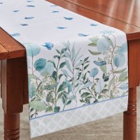 13" x 54" Eucalyptus Greens Table Runner