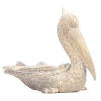 7" Beige Pelican Shell Dish