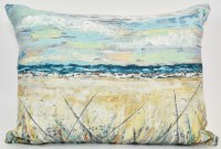 11" x 19" Beach Landscape 2 Decorative Indoor/Outdoor Pillow