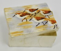 Large Rectangle Sandpiper Capiz Box