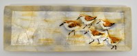 3" x 9" Sandpiper Capiz Tray