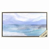 19" x 35" Grand View 2 Canvas in a Silver Frame