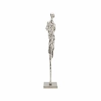 26" Silver Figure Sculpture