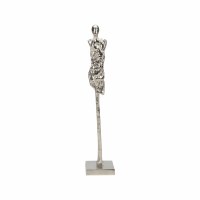 Small Silver Figure Sculpture