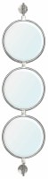 Three Silver Circle Mirrors