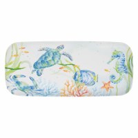 6" x 15" Sea Serenade Melamine Tray