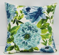 16" Sq Cornflower Decorative Pillow