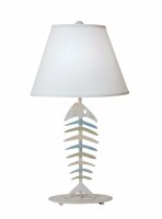 28" Multipastel Bonefish Table Lamp