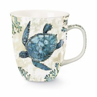 15 Oz Blue Turtle Mug