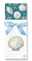 9" x 4" Playa Shells Magnetic Notepad