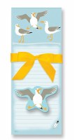 9" x 4" Seagulls Magnetic Notepad