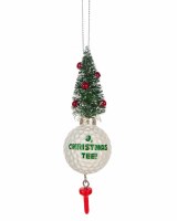 5" "Christmas Tees" Golf Ball Ornament