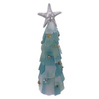 9" Seaglass Christmas Tree