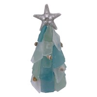 6" Seaglass Christmas Tree