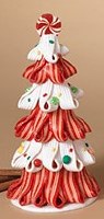 Small Red, White, and Multicolor Candy Cane Tree