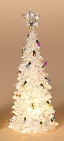 8" LED White Acrylic Tree