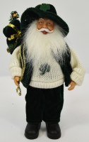 9" Irish Santa Holding a Sack of Presents Statue