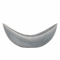 19" Ceramic Boat Shaped Bowl