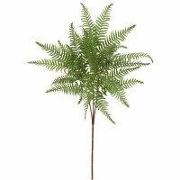 32" Faux Green Boston Fern Spray