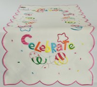 36" "Celebrate" Table Runner