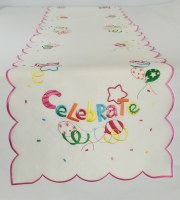 72" "Celebrate" Table Runner