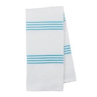 28" x 18" Turquoise Terry Kitchen Towel